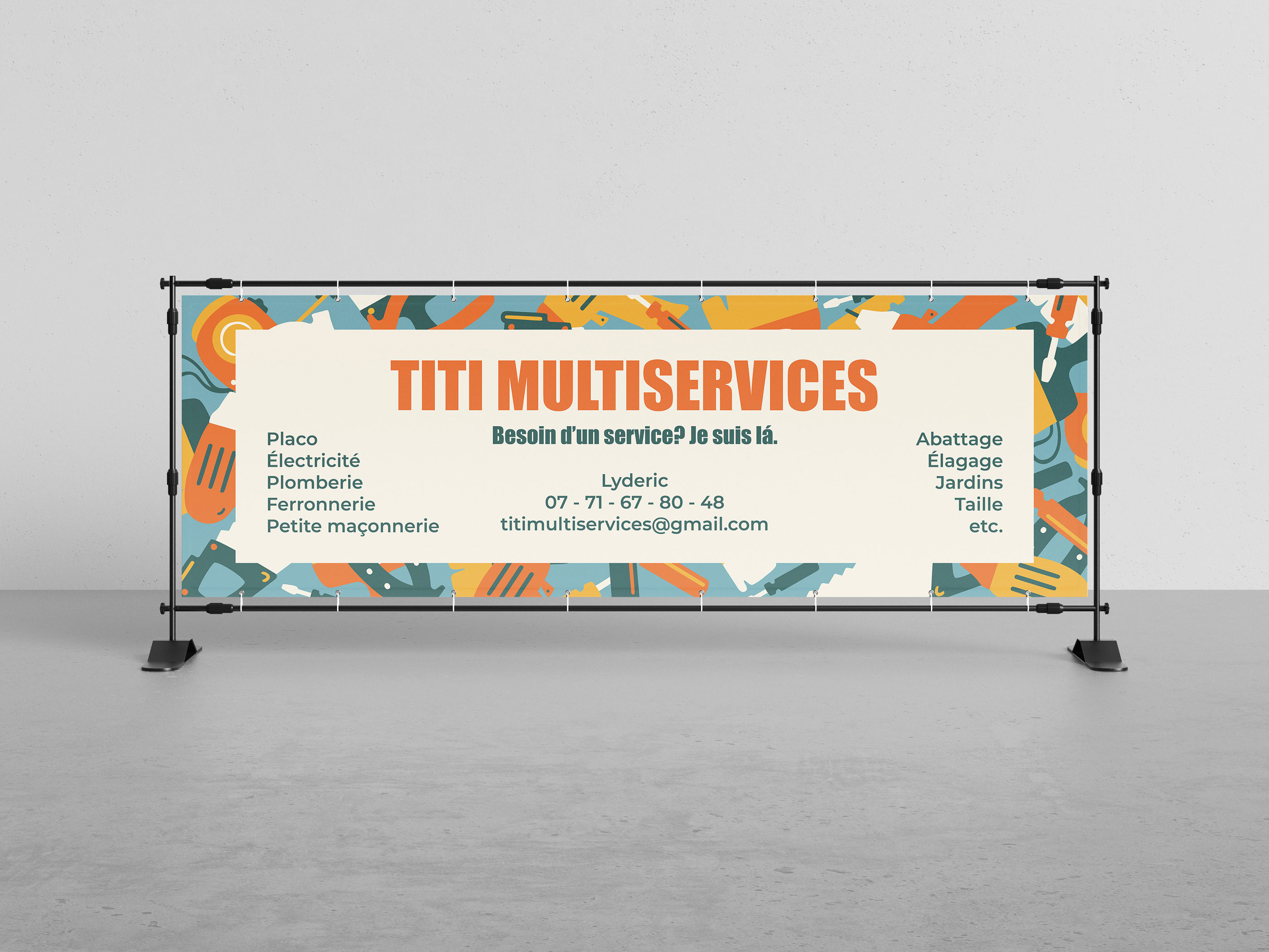 Advertisement design created by Anna Polhorodnyk