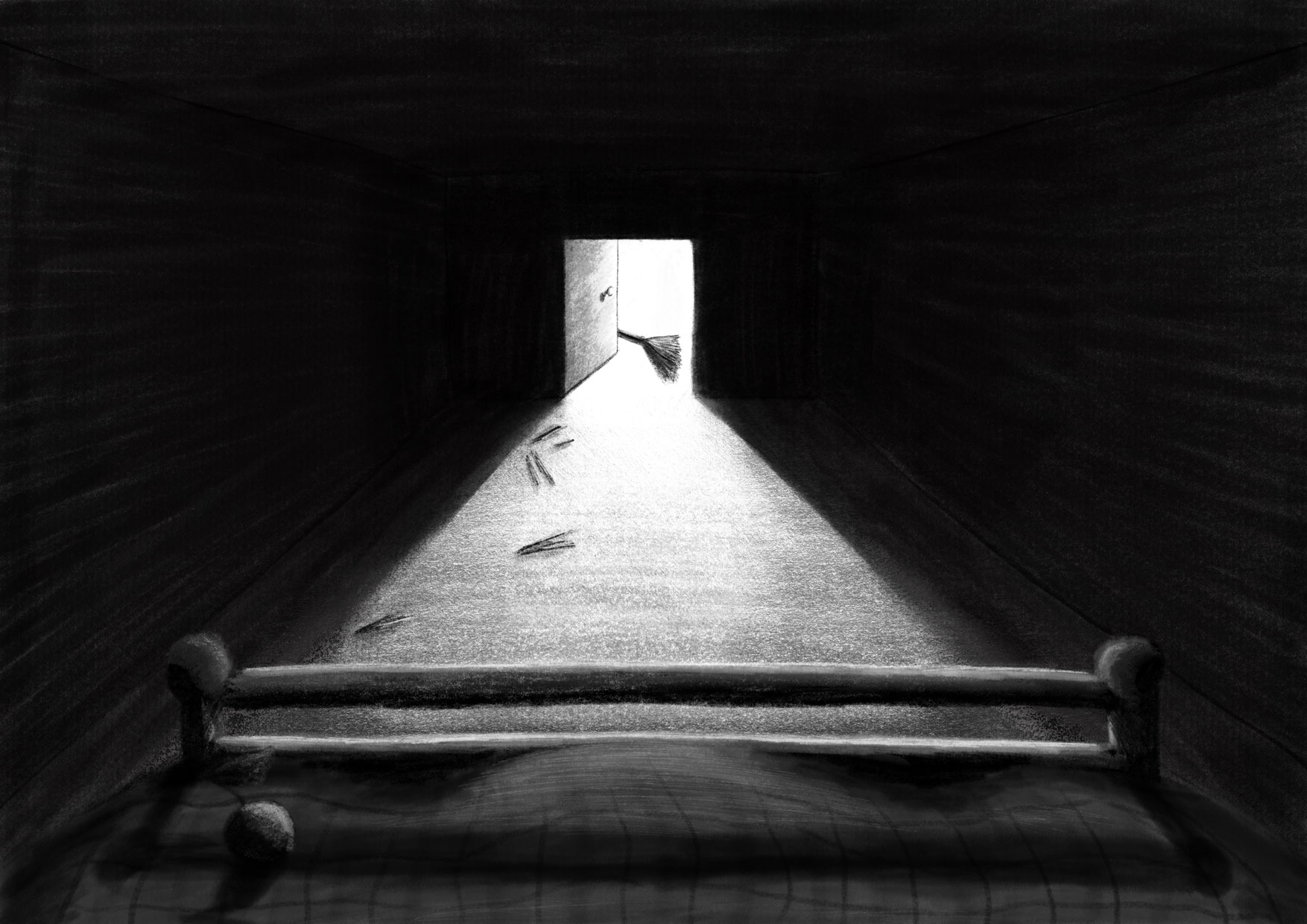 Digital illustration for Mare (folklore) created by Anna Polhorodnyk